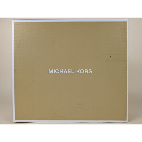 Michael Kors Rory Flat Booties Ankle Boots Womens 8 Brown Faux Leather Shoes NWB - Picture 13 of 14